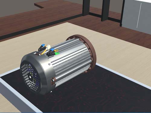 開關(guān)磁阻電機VR 3D虛擬現(xiàn)實教學(xué)軟件