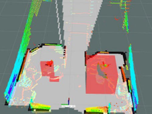 智能網(wǎng)聯(lián)汽車教學(xué)研究平臺(圖1) 智能汽車教學(xué)研究平臺