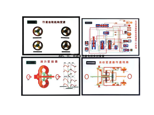 ABS、TC、自動(dòng)變速器電控實(shí)訓(xùn)裝置