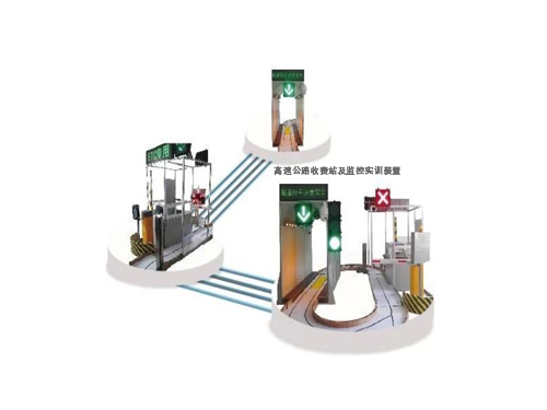 高速公路收費(fèi)站及監(jiān)控實訓(xùn)裝置